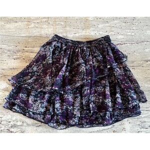 Abercrombie & Fitch Short Ruffle Skirt